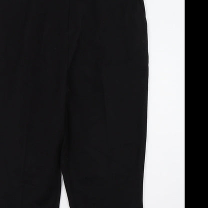 Womens UK Size 16 Matalan Regular Fit  Black Trousers