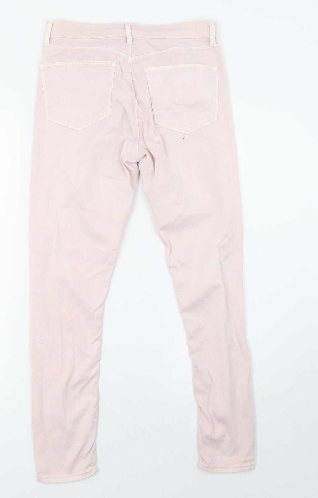 Topshop Womens Pink  Denim Skinny Jeans Size 28 L30 in