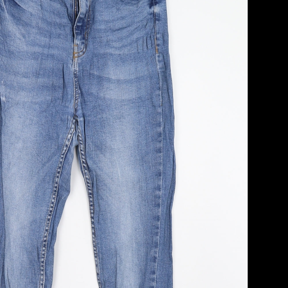 Womens UK Size 29 fb sister Regular Fit Straight Blue Jeans