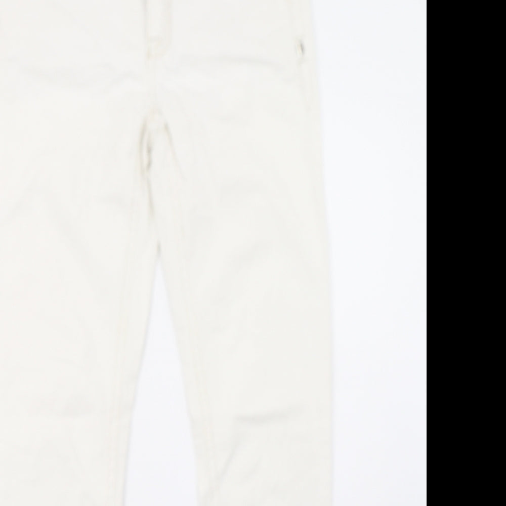 blue fire Womens White   Skinny Jeans Size 10 L32 in