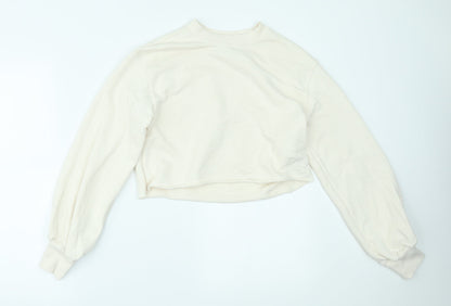 Womens UK Size S H&M Ivory Pullover Jumper