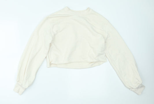 Womens UK Size S H&M Ivory Pullover Jumper