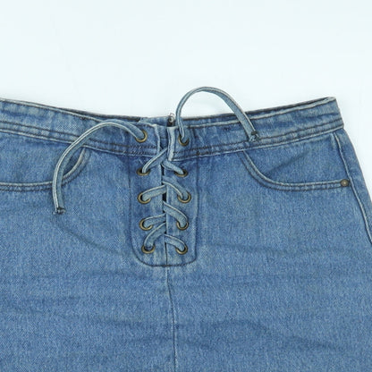 Matalan Girls Blue   Mini Skirt Size 12 Years