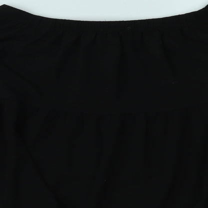 Bella and Blue Womens Black   Basic Blouse Size M