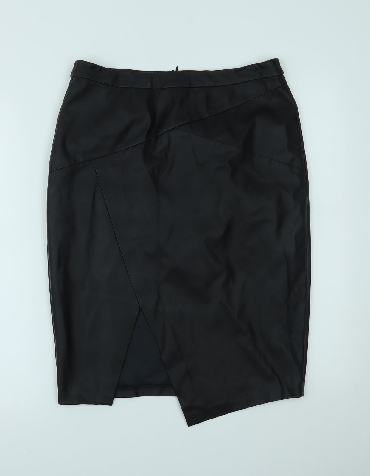 Oasis Womens Black   Straight & Pencil Skirt Size 10