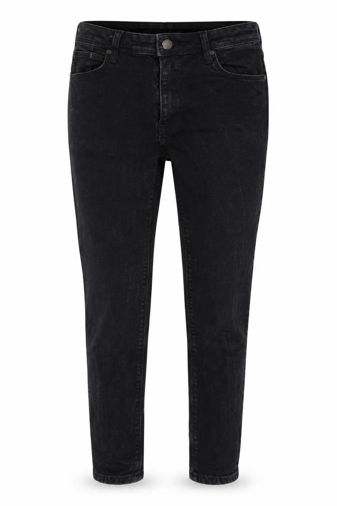 Womens UK Size 12 Denim & Co. Regular Fit Skinny Black Jeans
