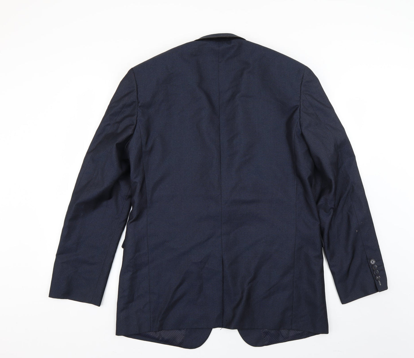 Mens UK Size L Preworn Regular Blue Suit Jacket