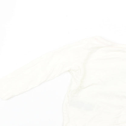Marks and Spencer Baby White   Basic T-Shirt Size 6-9 Months