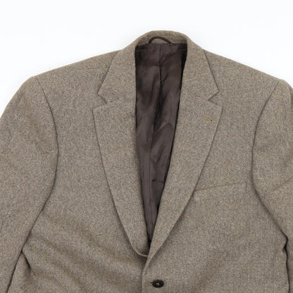 laffite Mens Brown   Jacket Suit Jacket Size 38
