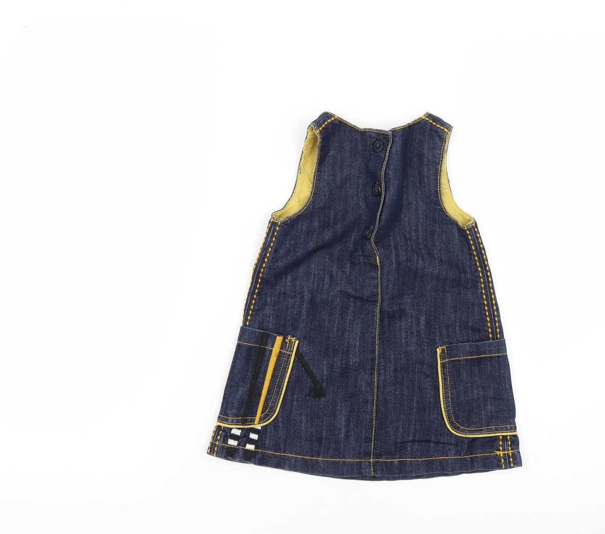 NEXT Baby Blue   Dungaree One-Piece