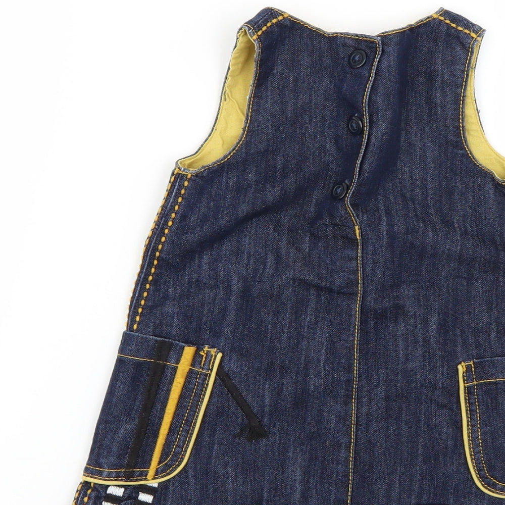 NEXT Baby Blue   Dungaree One-Piece