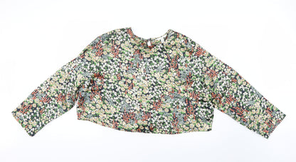 Womens UK Size XL H&M Multicoloured Basic Blouse