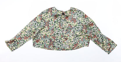 Womens UK Size XL H&M Multicoloured Basic Blouse