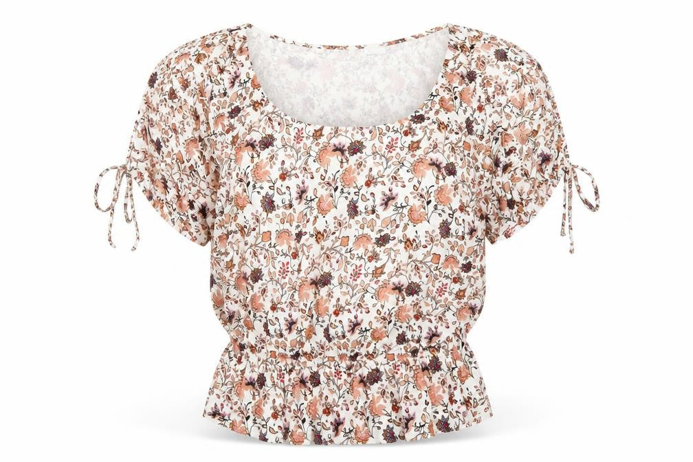 Womens UK Size 14 Very Multicoloured Basic Blouse
