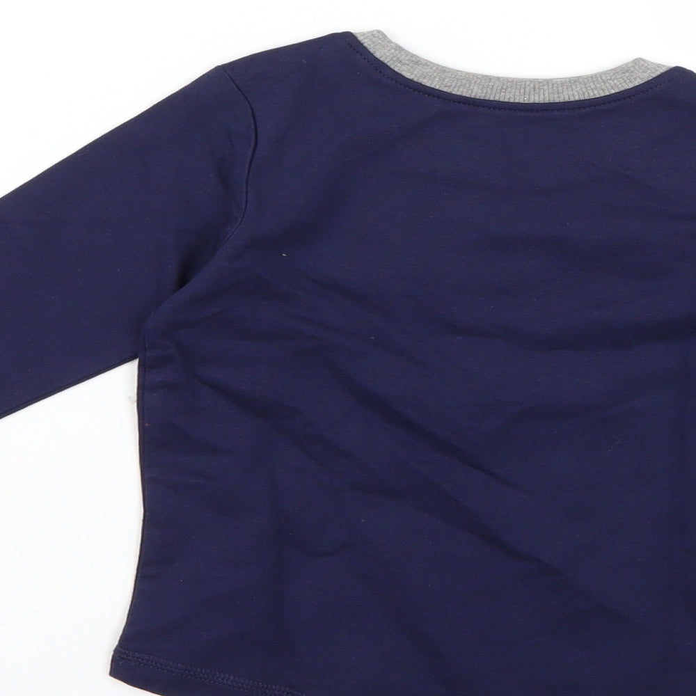 Matalan Baby Blue   Basic T-Shirt Size 12-18 Months