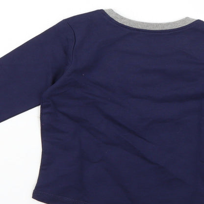 Matalan Baby Blue   Basic T-Shirt Size 12-18 Months