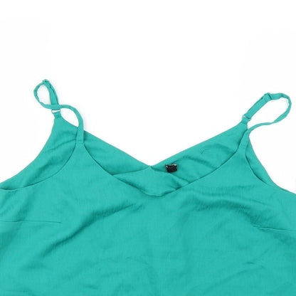 George Womens Green   Basic Blouse Size 12