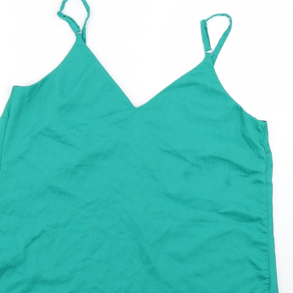 George Womens Green   Basic Blouse Size 12