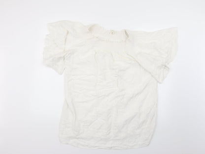 NEXT Womens White   T-Shirt Dress  Size 16