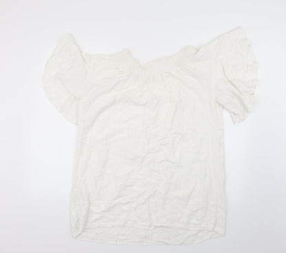 NEXT Womens White   T-Shirt Dress  Size 16