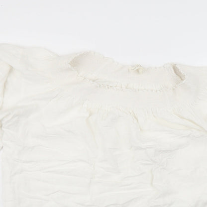 NEXT Womens White   T-Shirt Dress  Size 16