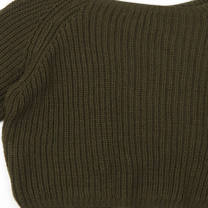 miss pap Womens Green   Pullover Jumper Size S