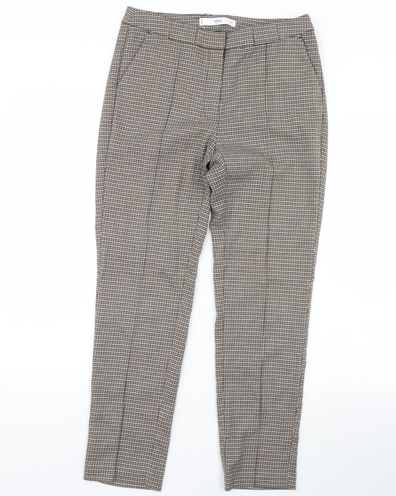 Womens UK Size S Mng Regular Fit  Beige Trousers
