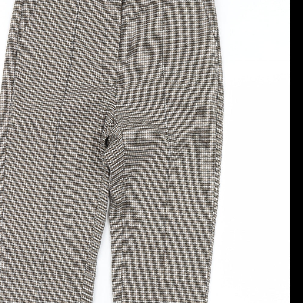 Womens UK Size S Mng Regular Fit  Beige Trousers
