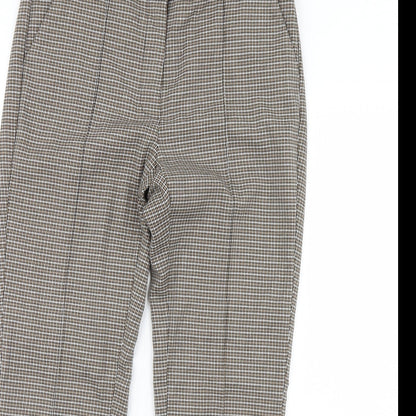 Womens UK Size S Mng Regular Fit  Beige Trousers