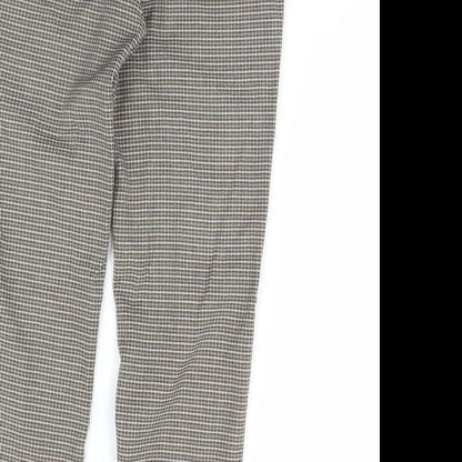 Womens UK Size S Mng Regular Fit  Beige Trousers