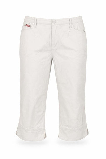 qit Womens Beige   Cropped Trousers Size 34 in L20 in