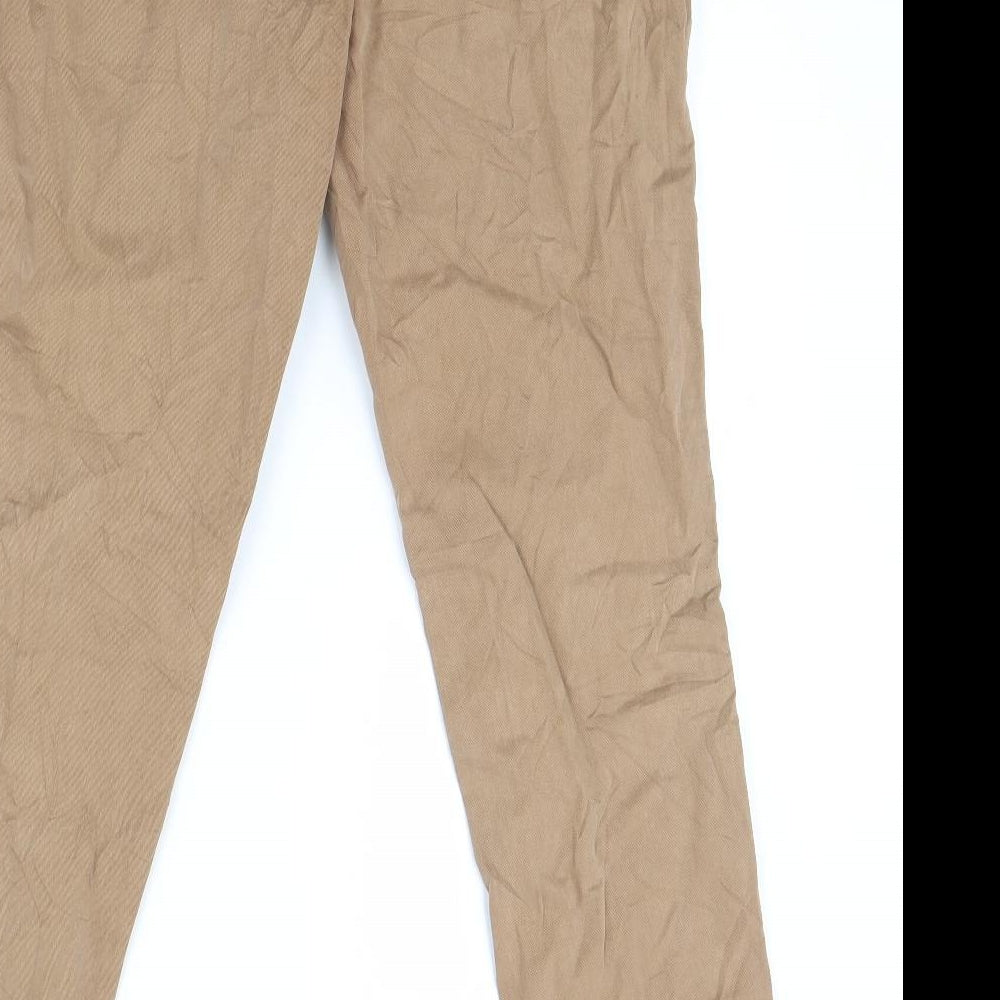 NEXT Womens Brown   Capri Jeans Size 10 L30 in