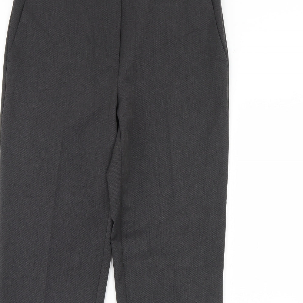 Womens UK Size 36 in Preworn Regular Fit Dress Pants Grey Trousers