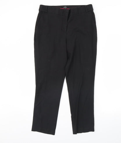 Womens UK Size 10 NEXT Regular Fit  Black Trousers