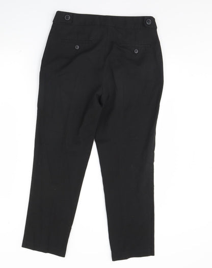 Womens UK Size 10 NEXT Regular Fit  Black Trousers