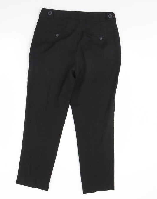 Womens UK Size 10 NEXT Regular Fit  Black Trousers