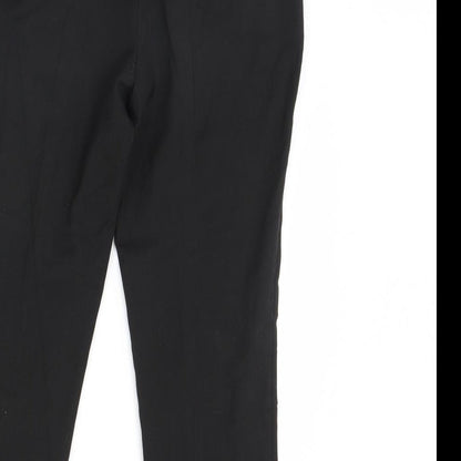 Womens UK Size 10 NEXT Regular Fit  Black Trousers