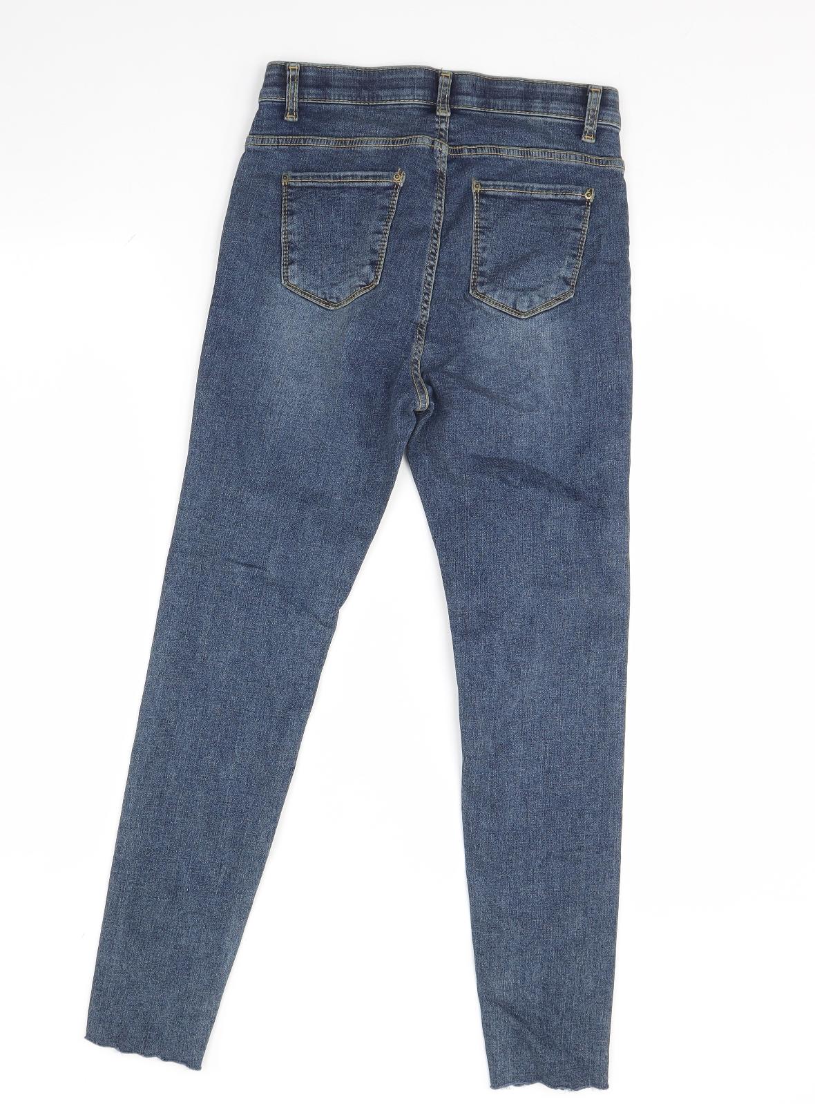 Howluk Womens Blue  Denim Skinny Jeans Size 28 in L28 in