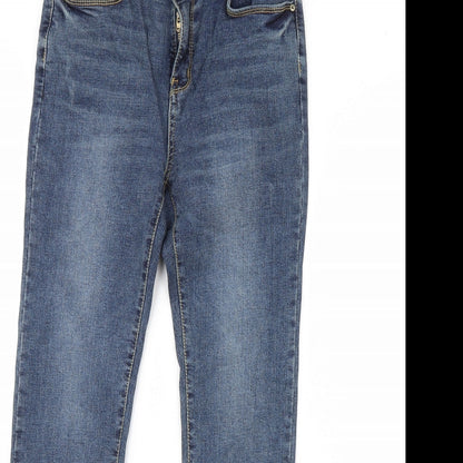 Howluk Womens Blue  Denim Skinny Jeans Size 28 in L28 in
