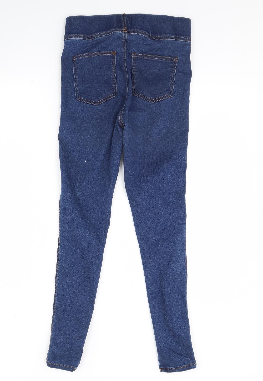 Womens UK Size 10 Very Regular Fit Jegging Blue Jeans