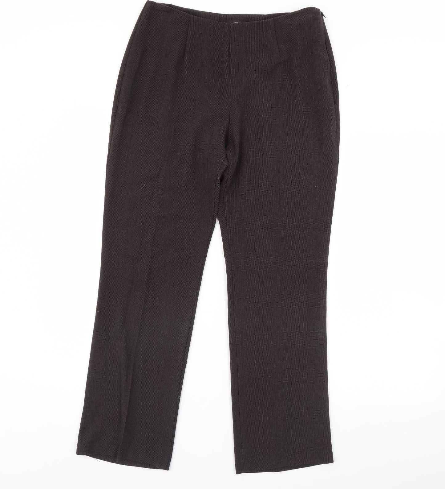 Womens UK Size 12 m&s Regular Fit  Brown Trousers