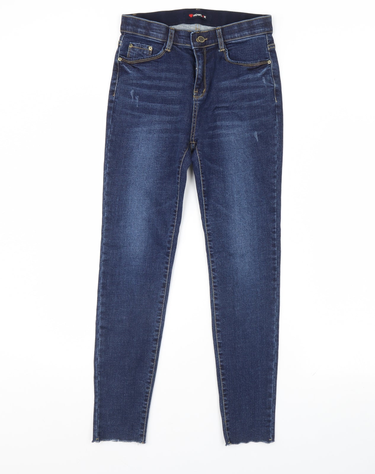 Howluk Womens Blue  Denim Skinny Jeans Size M L28 in
