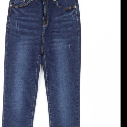 Howluk Womens Blue  Denim Skinny Jeans Size M L28 in