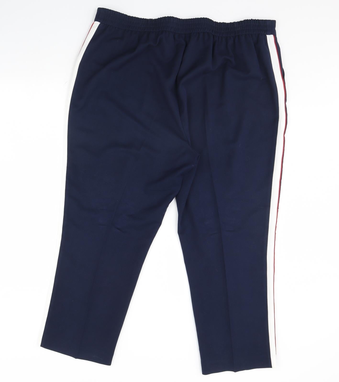 George Womens Blue   Trousers  Size 20 L27 in