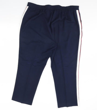 George Womens Blue   Trousers  Size 20 L27 in