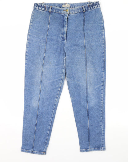 Womens UK Size 36 in Preworn Regular Fit Straight Blue Jeans