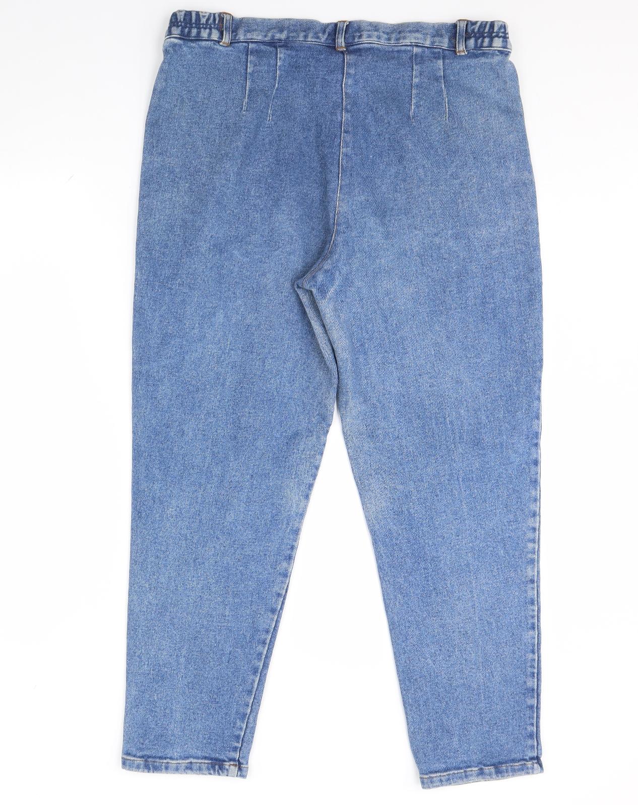 Womens UK Size 36 in Preworn Regular Fit Straight Blue Jeans