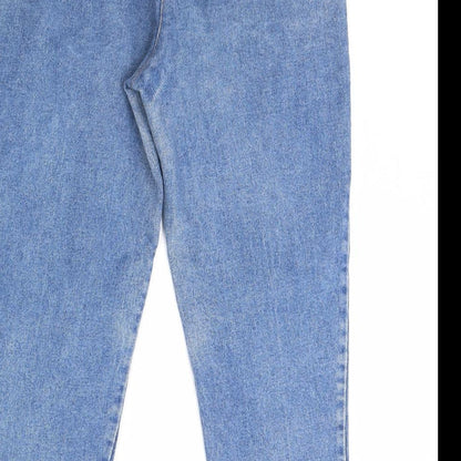 Womens UK Size 36 in Preworn Regular Fit Straight Blue Jeans