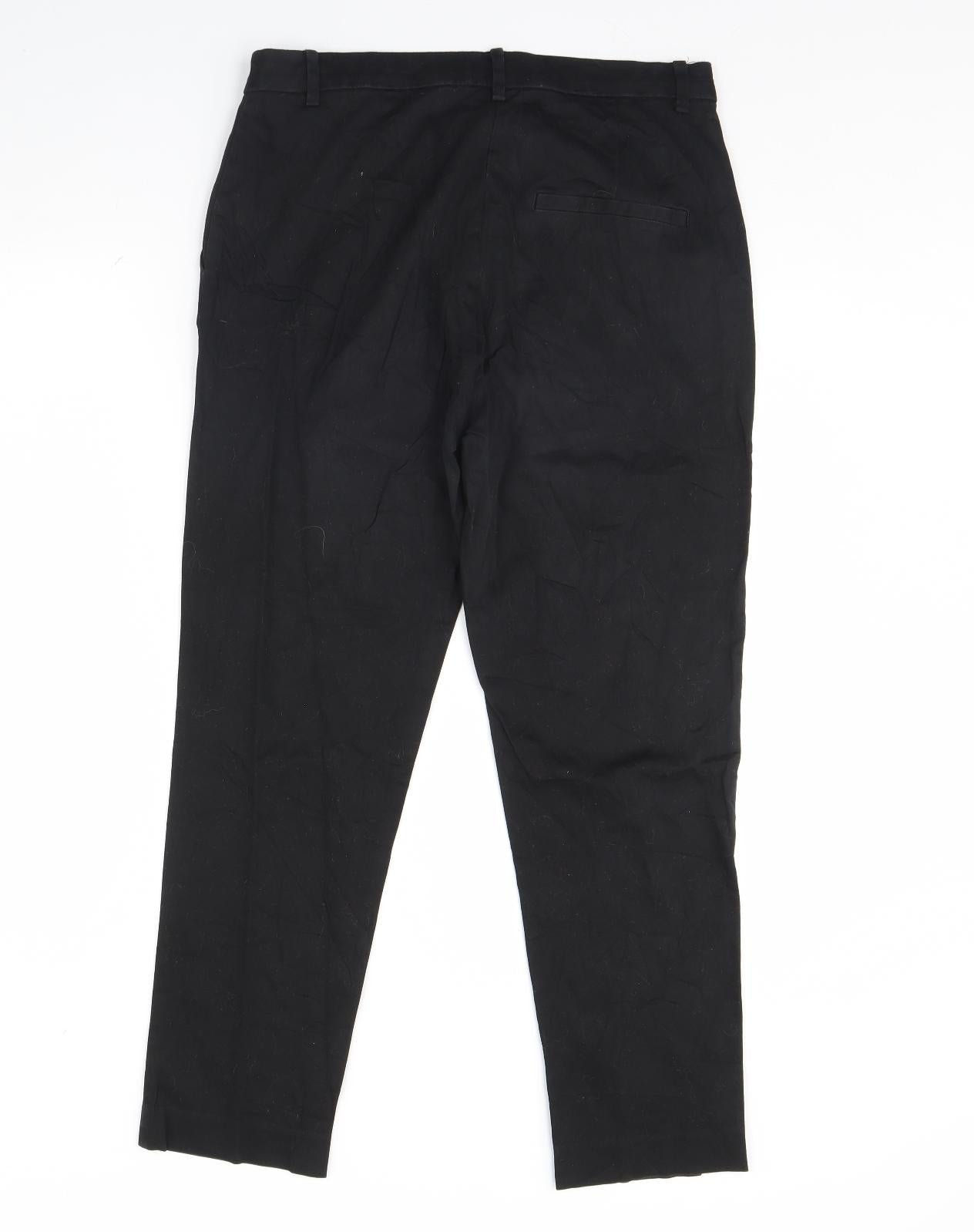 Womens UK Size 14 H&M Regular Fit Skinny Black Jeans