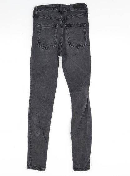 Only Womens Black  Denim Skinny Jeans Size S L30 in